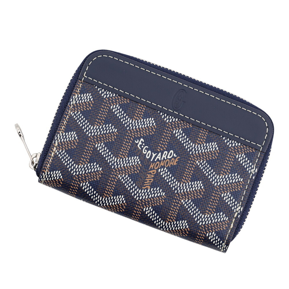 Goyard Matignon Mini Wallet/Coin Case MATIGNMINTY12CL12P GOYARD Herringbone W...